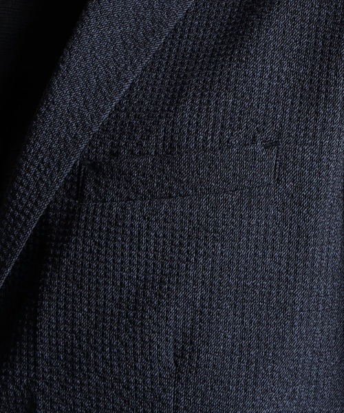 MONSIEUR NICOLE（ムッシュニコル）の「VERTICAL セットアップジャケット（テーラードジャケット・メンズ・ブラック/グレー/ネイビー・SMALL/MEDIUM/LARGE/X-LARGE）」の5枚目の写真