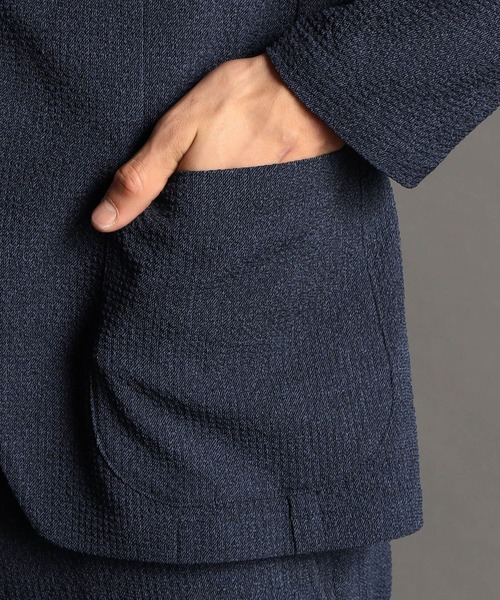 MONSIEUR NICOLE（ムッシュニコル）の「VERTICAL セットアップジャケット（テーラードジャケット・メンズ・ブラック/グレー/ネイビー・SMALL/MEDIUM/LARGE/X-LARGE）」の21枚目の写真