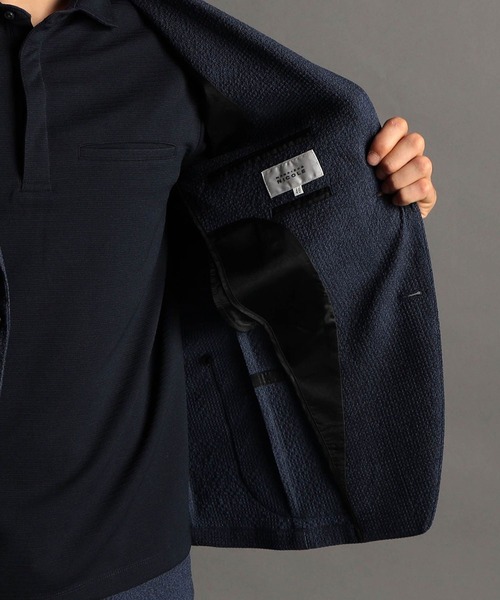 ADRER セットアップ テーラードジャケットM スラックス M レッド 美品 ADRER セットアップ テーラードジャケットM スラックス M レッド