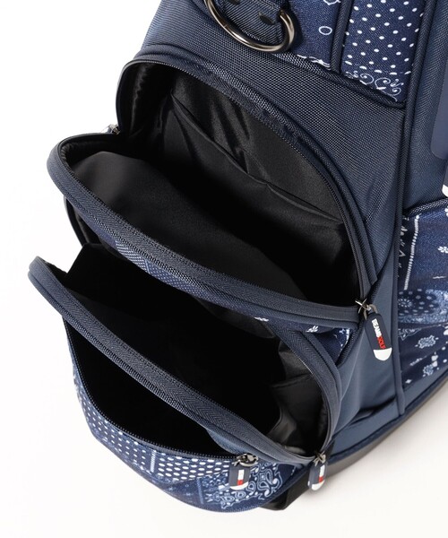 BEAMS GOLF ゴルフバッグ ネイビー BEAMS GOLFのNEWキャディバッグは「こんな機能が欲しかった