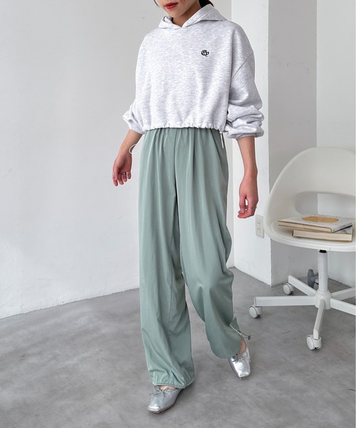 EPIMI E'PIMMY（エピミエピミー）の「サイドラインパラシュートパンツ（その他パンツ・レディース・グレー系その他/カーキ/ブラック・MEDIUM）」の20枚目の写真