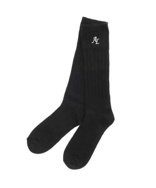 algy（アルジー）の「ALGYロゴルーズソックス（ソックス/靴下・キッズ・ミント/オフホワイト/サックスブルー/ブラック/ベージュ/ピンク・24/21）」の3枚目の写真
