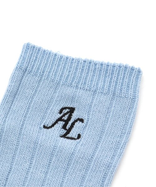 algy（アルジー）の「ALGYロゴルーズソックス（ソックス/靴下・キッズ・ミント/オフホワイト/サックスブルー/ブラック/ベージュ/ピンク・24/21）」の9枚目の写真