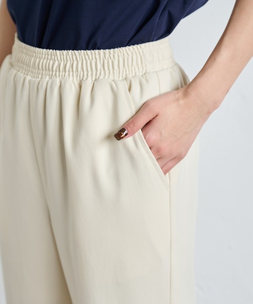 COLONY 2139（コロニートゥーワンスリーナイン）の「サイドスリットイージーパンツ（その他パンツ・レディース・ブラック/ミント/アイボリー・FREE）」の9枚目の写真