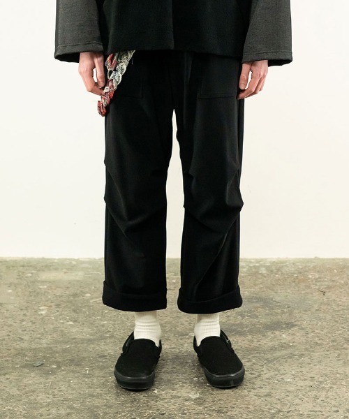 masterkey（マスターキー）の「mp11153-COMFORT-PT イージーパンツ（その他パンツ・メンズ・サンドベージュ/ブラウン/ブラック・1/2）」の4枚目の写真