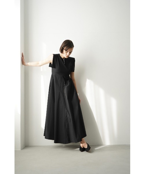 CLANE（クラネ）の「SQUARE SLEEVE ONE PIECE（ワンピース）」 - WEAR