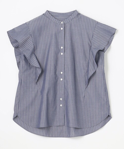 ANY（エニィ）の「【UVカット/吸水速乾/抗菌防臭】エニィファンクション 袖フレアブラウス（シャツ/ブラウス・レディース・ブルー系3/グレー系1/ブラック系5・F）」の14枚目の写真