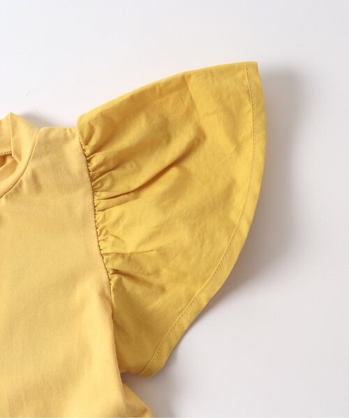 Ampersand（アンパサンド）の「【premier】ストレッチ天竺切替フリルワンピース（ワンピース・キッズ・ブラック/イエロー/レッド/グリーン・100/130/140/90/110/120/80）」の20枚目の写真