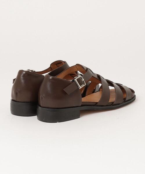 CALIFORNIA OUTFITTERS（カリフォルニア アウトフィッターズ）の「1-フラットグルカサンダル/フラットソール グルカサンダル【Maison select -メゾンセレクト】（サンダル・レディース・ブラック/ブラウン・23/23.5/24/24.5）」の5枚目の写真