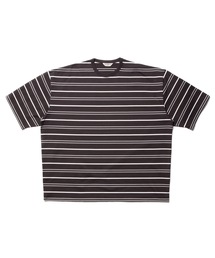 Supima Border Oversized S/S Tee