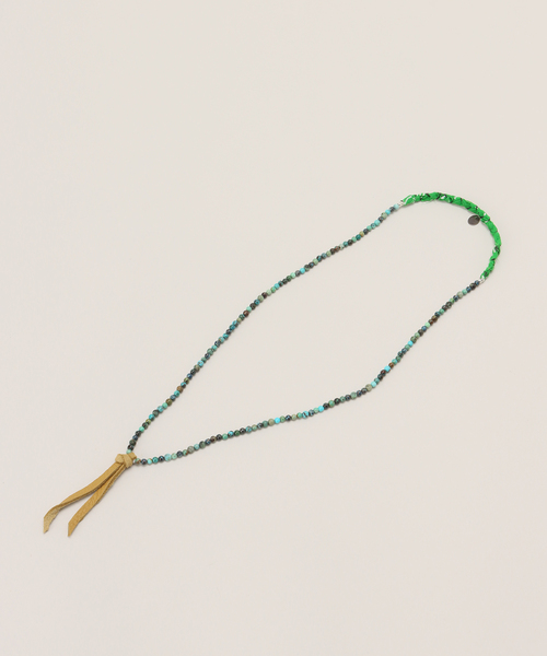 mikia（ミキア）の「【mikia/ミキア】 4mm stone  heishi  bandana necklace（ネックレス・レディース・その他11・FREE）」の2枚目の写真