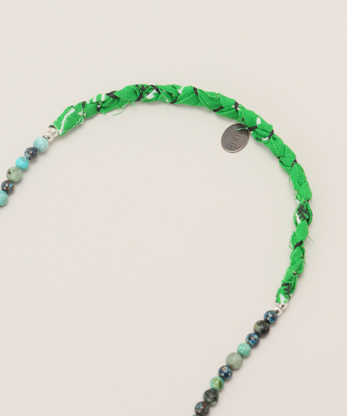 mikia（ミキア）の「【mikia/ミキア】 4mm stone  heishi  bandana necklace（ネックレス・レディース・その他11・FREE）」の3枚目の写真