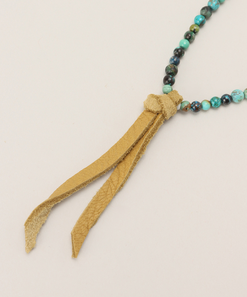 mikia（ミキア）の「【mikia/ミキア】 4mm stone  heishi  bandana necklace（ネックレス・レディース・その他11・FREE）」の5枚目の写真