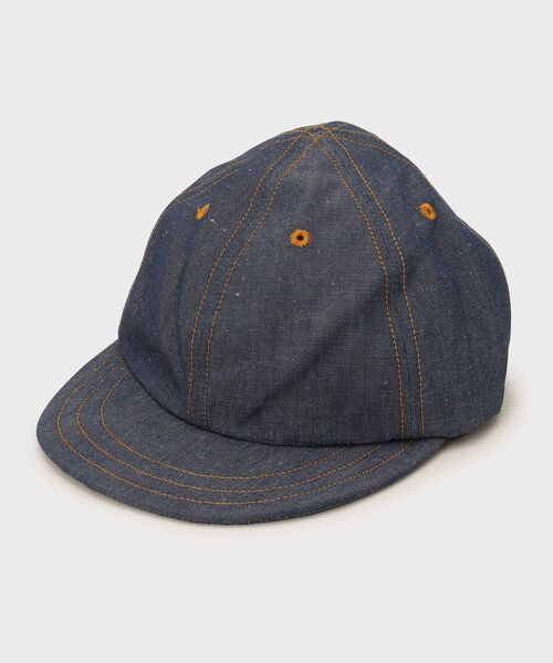 TAKEO KIKUCHI（タケオキクチ）の「【NAPRON別注】 GARDEN CAP BUCKLE（キャップ・メンズ・ネイビー系6・00）」の3枚目の写真