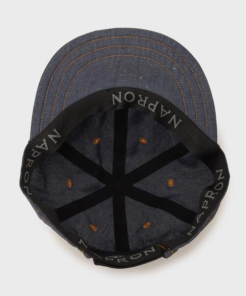 TAKEO KIKUCHI（タケオキクチ）の「【NAPRON別注】 GARDEN CAP BUCKLE（キャップ・メンズ・ネイビー系6・00）」の7枚目の写真