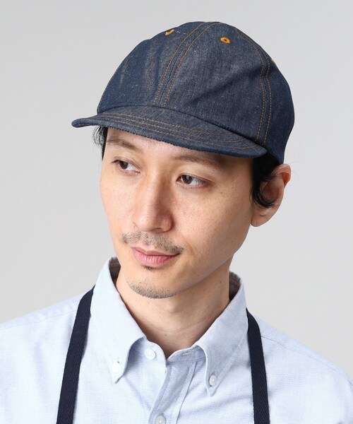 TAKEO KIKUCHI（タケオキクチ）の「【NAPRON別注】 GARDEN CAP BUCKLE（キャップ・メンズ・ネイビー系6・00）」の11枚目の写真