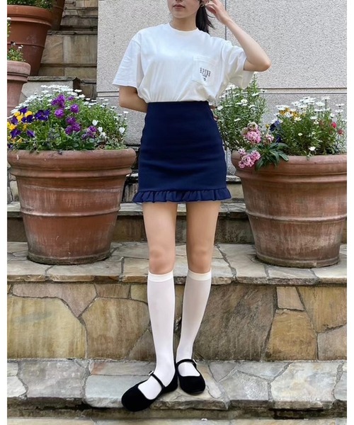 ÉPINE PARIS エピヌ　ネイビー トレーナー ÉPINE PARIS big sweat ピンク ビッグスウェット エピヌ - メルカリ