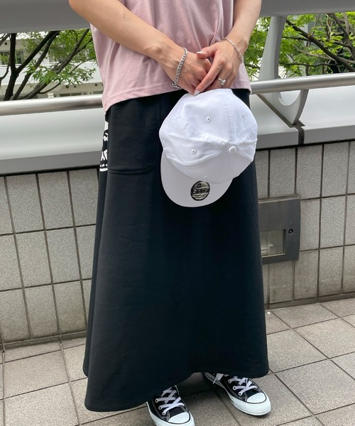 NEW ERA(ニューエラ)の「【NEW ERA/ニューエラ】9FIFTY BLANK CAP/ブランク(ロゴなし)キャップ(キャップ・メンズ・ブラック/ホワイト/チャコールグレー・FREE)」の7枚目の写真