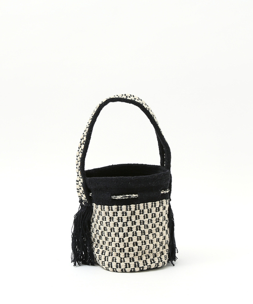 Abahouse Devinette(ドゥヴィネット)の「【Swaraj】ジャガードバケツ型バッグ(ハンドバッグ・レディース・ブラック系その他/ブラック・フリー)」の10枚目の写真
