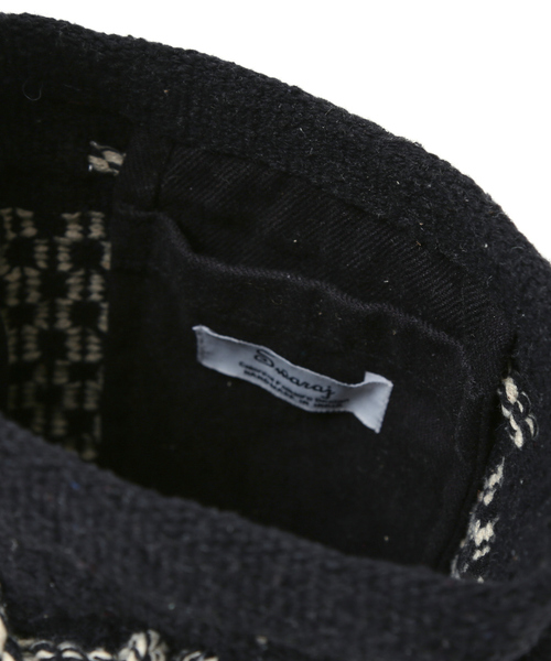 Abahouse Devinette(ドゥヴィネット)の「【Swaraj】ジャガードバケツ型バッグ(ハンドバッグ・レディース・ブラック系その他/ブラック・フリー)」の6枚目の写真