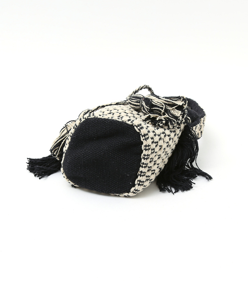 Abahouse Devinette(ドゥヴィネット)の「【Swaraj】ジャガードバケツ型バッグ(ハンドバッグ・レディース・ブラック系その他/ブラック・フリー)」の15枚目の写真