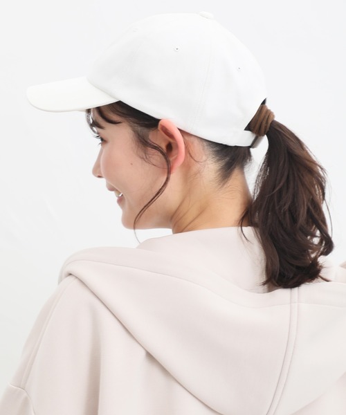 Honeys(ハニーズ)の「ロゴキャップ(キャップ・レディース・ホワイト/グリーン/ベージュ/ブラック/ライトグレー・FREE)」の9枚目の写真