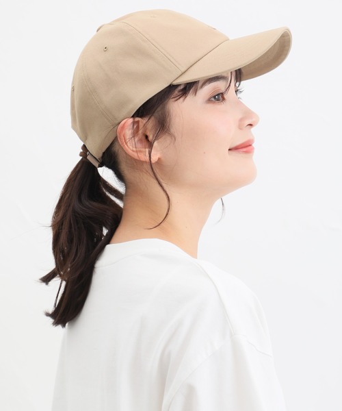 Honeys(ハニーズ)の「ロゴキャップ(キャップ・レディース・ホワイト/グリーン/ベージュ/ブラック/ライトグレー・FREE)」の18枚目の写真