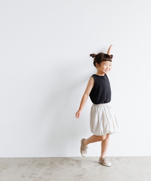 LOWRYS FARM（ローリーズファーム）の「バルーンミニスカート　964562（スカート・キッズ・チャコールグレー/ブラック/アイボリー・110cm/120cm/130cm/140cm/150cm）」の6枚目の写真