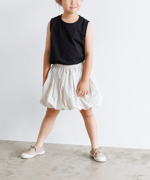 LOWRYS FARM（ローリーズファーム）の「バルーンミニスカート　964562（スカート・キッズ・チャコールグレー/ブラック/アイボリー・110cm/120cm/130cm/140cm/150cm）」の7枚目の写真