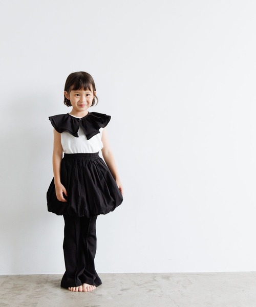 LOWRYS FARM（ローリーズファーム）の「バルーンミニスカート　964562（スカート・キッズ・チャコールグレー/ブラック/アイボリー・110cm/120cm/130cm/140cm/150cm）」の11枚目の写真