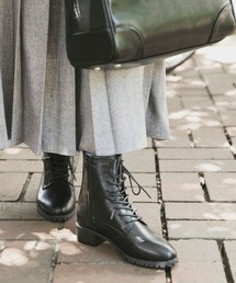 BONLECILL | クラシックレースアップミドルブーツ(ブーツ)