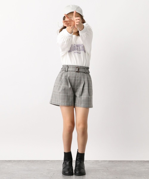 GLOBAL WORK(グローバルワーク)の「ヘビロッTEE/ワイド長袖/キッズ/907695(Tシャツ/カットソー・キッズ・ホワイト系その他7/ホワイト系その他6/ホワイト系その他5/チャコールグレー/ブルー系その他・160cm/150cm/140cm/130cm/120cm/110cm/100cm)」の16枚目の写真