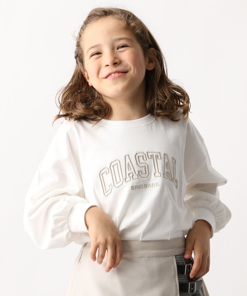 GLOBAL WORK(グローバルワーク)の「ヘビロッTEE/ワイド長袖/キッズ/907695(Tシャツ/カットソー・キッズ・ホワイト系その他7/ホワイト系その他6/ホワイト系その他5/チャコールグレー/ブルー系その他・160cm/150cm/140cm/130cm/120cm/110cm/100cm)」の17枚目の写真