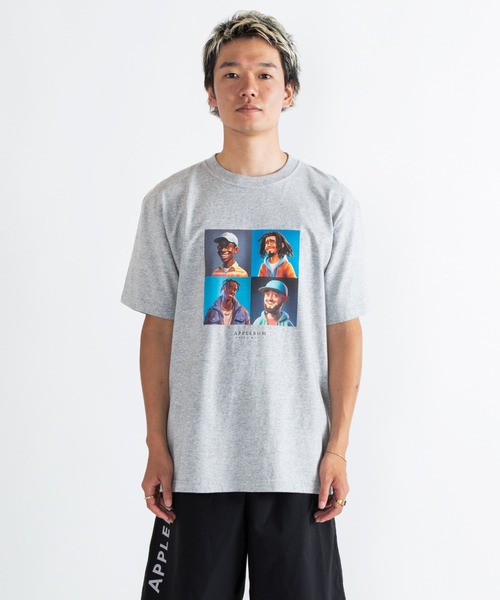 APPLEBUM(アップルバム)の「Heroes : “Icon" T-shirt(Tシャツ/カットソー・メンズ・ホワイト/ヘザーグレー・XX-LARGE/LARGE/MEDIUM/X-LARGE/SMALL)」の10枚目の写真