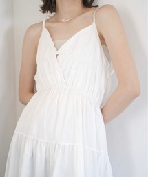 ティアードキャミフレアワンピース/tiered cami flare onepiece