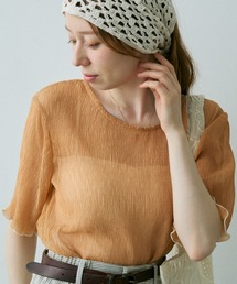 Crisp | リンクルシフォントップス(シャツ/ブラウス)