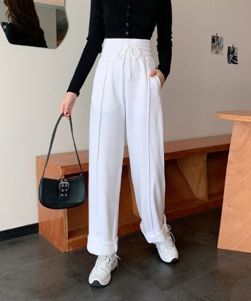 REBALANCE（リバランス）の「ハイウェストスウェットパンツ（スウェットパンツ・レディース・B/A/C・X-LARGE/LARGE/MEDIUM）」の2枚目の写真