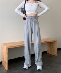 ハイウェストスウェットパンツ
