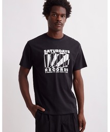 Saturdays NYC（サタデーズ ニューヨークシティ ）の「Records Standard Short Sleeve Tee（Tシャツ/カットソー）」