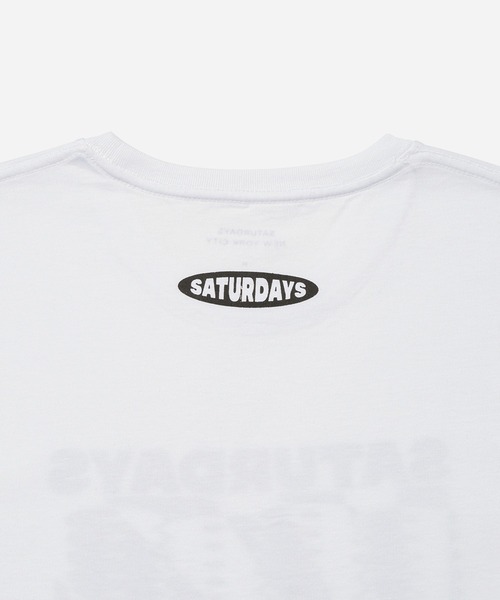 トップス Saturdays NYC FRAGMENT Short Sleeve Tee FRAGMENTxSaturdays NYC Short Sleeve T-Shirt | Saturdays NYC