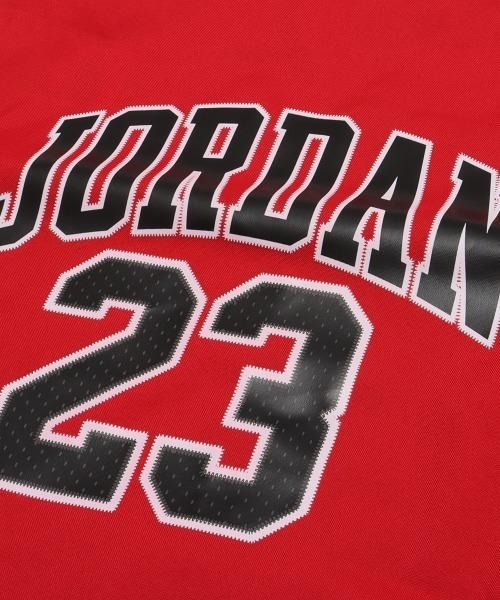 JORDAN BRAND(ジョーダンブランド)の「JORDAN JERSEY GYM SACK / NIKE / ジョーダン ジャージ ジム サック 【SP】(ショルダーバッグ・メンズ・レッド・FREE)」の3枚目の写真