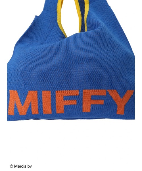 Green　Parks（グリーンパークス）の「miffy/ジャガードニットバッグ（トートバッグ・レディース・グリーン/ホワイト/ブルー/ベージュ・FREE）」の10枚目の写真
