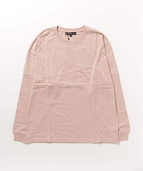 Beautiful Harmony（ビューティフルハーモニー）の「ビッグロンT（Tシャツ/カットソー・メンズ・ピンク/サンドベージュ/オフホワイト/ネイビー/ベージュ/ローズ/レッド/ブラック/ブルーグレー・MEDIUM/LARGE）」の7枚目の写真
