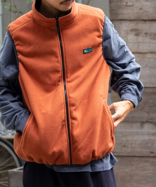 Franklin Climbing（フランクリンクライミング）の「【Franklin Climbing】リバーシブルベスト（ベスト・メンズ・オフホワイト/グレー/ブラック・S/M/L）」の8枚目の写真