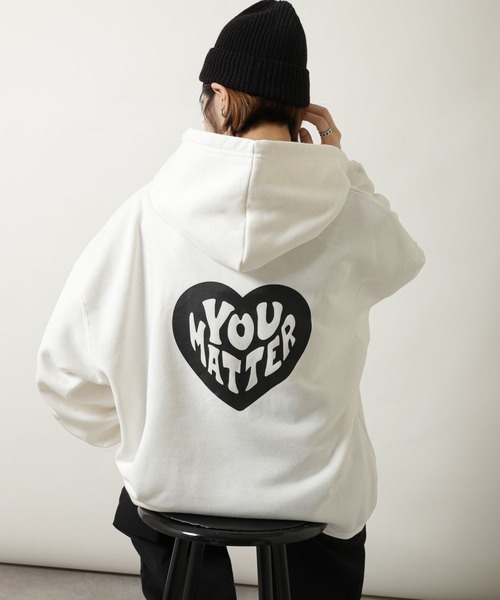 ZIP FIVE（ジップファイブ）の「【ZIP FIVE】 ビッグシルエット アソート 裏起毛 長袖 スウェット パーカー（パーカー・レディース・ホワイト系2/ホワイト系その他/チャコール/ホワイト系その他2/ダークグリーン/ブラック系/ブラック系6/ホワイト系8/グレー系1/グレー系2/ホワイト系6/ホワイト系9/アイボリー系6/ホワイト系7/アイボリー系2/ホワイト系1/ベージュ系/ネイビー系/ネイビー系1/杢グレー/ブラック系7/ブラック系4/オートミール/アイボリー系/ダークグリーン系1/ブラック系3/アイボリー系7/グレー系/ダークグリーン系/アイボリー系3/ブラック系5/アイボリー/ホワイト/ホワイト系/ベージュ/ホワイト系4/ホワイト系5/ネイビー系2/アイボリー系1/グレー系4/ブラック/アイボリー系4/アイボリー系5/ブラック系1/ホワイト系3/グレー系5/ネイビー/ブラック系2/グレー系3・MEDIUM/LARGE/X-LARGE）」の8枚目の写真