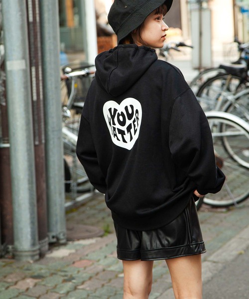 ZIP FIVE（ジップファイブ）の「【ZIP FIVE】 ビッグシルエット アソート 裏起毛 長袖 スウェット パーカー（パーカー・レディース・ホワイト系2/ホワイト系その他/チャコール/ホワイト系その他2/ダークグリーン/ブラック系/ブラック系6/ホワイト系8/グレー系1/グレー系2/ホワイト系6/ホワイト系9/アイボリー系6/ホワイト系7/アイボリー系2/ホワイト系1/ベージュ系/ネイビー系/ネイビー系1/杢グレー/ブラック系7/ブラック系4/オートミール/アイボリー系/ダークグリーン系1/ブラック系3/アイボリー系7/グレー系/ダークグリーン系/アイボリー系3/ブラック系5/アイボリー/ホワイト/ホワイト系/ベージュ/ホワイト系4/ホワイト系5/ネイビー系2/アイボリー系1/グレー系4/ブラック/アイボリー系4/アイボリー系5/ブラック系1/ホワイト系3/グレー系5/ネイビー/ブラック系2/グレー系3・MEDIUM/LARGE/X-LARGE）」の18枚目の写真