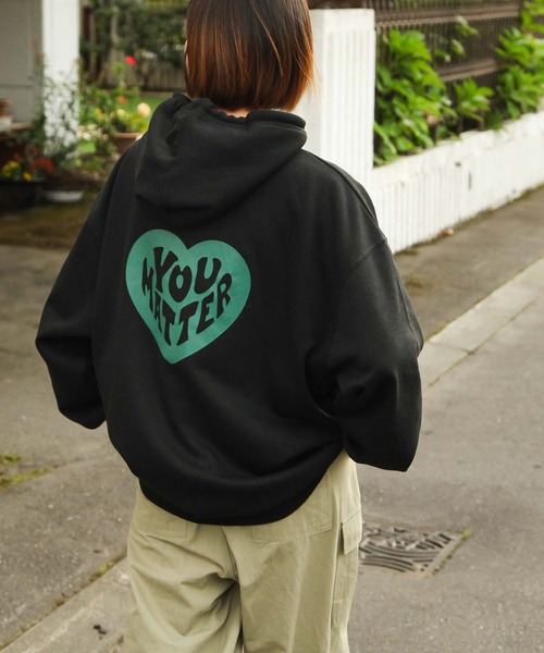 ZIP FIVE（ジップファイブ）の「【ZIP FIVE】 ビッグシルエット アソート 裏起毛 長袖 スウェット パーカー（パーカー・レディース・ホワイト系2/ホワイト系その他/チャコール/ホワイト系その他2/ダークグリーン/ブラック系/ブラック系6/ホワイト系8/グレー系1/グレー系2/ホワイト系6/ホワイト系9/アイボリー系6/ホワイト系7/アイボリー系2/ホワイト系1/ベージュ系/ネイビー系/ネイビー系1/杢グレー/ブラック系7/ブラック系4/オートミール/アイボリー系/ダークグリーン系1/ブラック系3/アイボリー系7/グレー系/ダークグリーン系/アイボリー系3/ブラック系5/アイボリー/ホワイト/ホワイト系/ベージュ/ホワイト系4/ホワイト系5/ネイビー系2/アイボリー系1/グレー系4/ブラック/アイボリー系4/アイボリー系5/ブラック系1/ホワイト系3/グレー系5/ネイビー/ブラック系2/グレー系3・MEDIUM/LARGE/X-LARGE）」の20枚目の写真