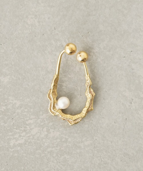 aquvii（アクビ）の「アクビ oyster necklace（ネックレス・レディース・ゴールド/ゴールド系その他・フリー）」の2枚目の写真