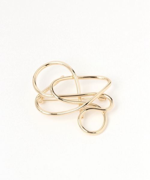 mysty woman（ミスティウーマン）の「ニュアンスモチーフブローチ 980287（ブローチ/コサージュ・レディース・ゴールド/シルバー・FREE）」の5枚目の写真