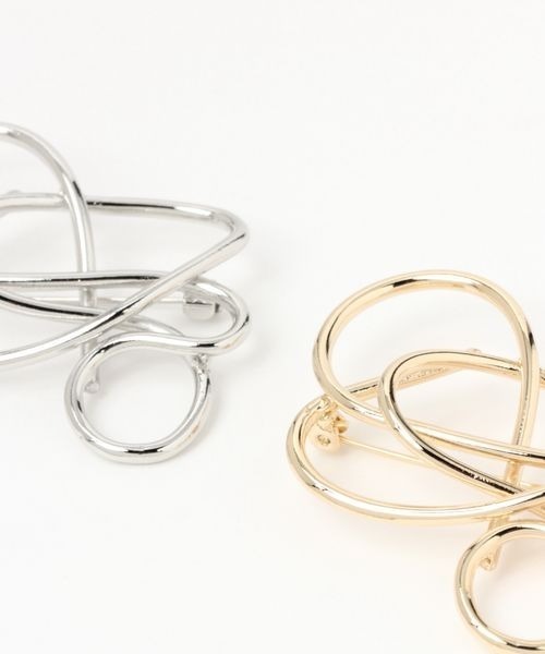 mysty woman（ミスティウーマン）の「ニュアンスモチーフブローチ 980287（ブローチ/コサージュ・レディース・ゴールド/シルバー・FREE）」の9枚目の写真